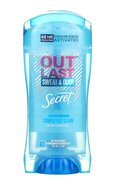 シークレット(Secret) アウトラスト クリアジェル デオドラント 70g　 secret out last deodorant